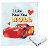 Disney Pixar's Cars Silk Touch Throw Blanket, 50" x 60", Like How You Roll