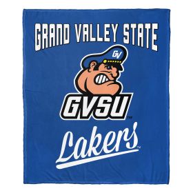 Grand Valley State OFFICIAL NCAA "Alumni" Silk Touch Throw Blanket; 50" x 60"