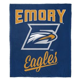 Emory OFFICIAL NCAA "Alumni" Silk Touch Throw Blanket; 50" x 60"