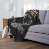 Clark Atlanta OFFICIAL NCAA "Alumni" Silk Touch Throw Blanket; 50" x 60"