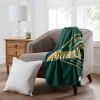 Athletics OFFICIAL MLB "Campaign" Fleece Throw Blanket; 50" x 60"