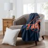 Tigers OFFICIAL MLB "Campaign" Fleece Throw Blanket; 50" x 60"