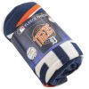 Tigers OFFICIAL MLB "Campaign" Fleece Throw Blanket; 50" x 60"